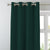 Jacquard Room Darkening Curtains in Rock Garden Green Set Of 2 - (P333)