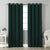 Jacquard Room Darkening Curtains in Rock Garden Green Set Of 2 - (P333)