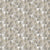 Petal Prism Geometric Cream Beige Heavy Satin Room Darkening Curtains Set Of 2 - (DS339E)