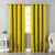 Jacquard Room Darkening Curtains in Banana yellow Set Of 2 - (P342)