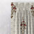 Mystical Meadows Floral Sand Beige Heavy Satin Blackout Curtains Set Of 1pc - (DS343A)