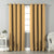 Jacquard Room Darkening Curtains in Curry Orange Set Of 2 - (P344)