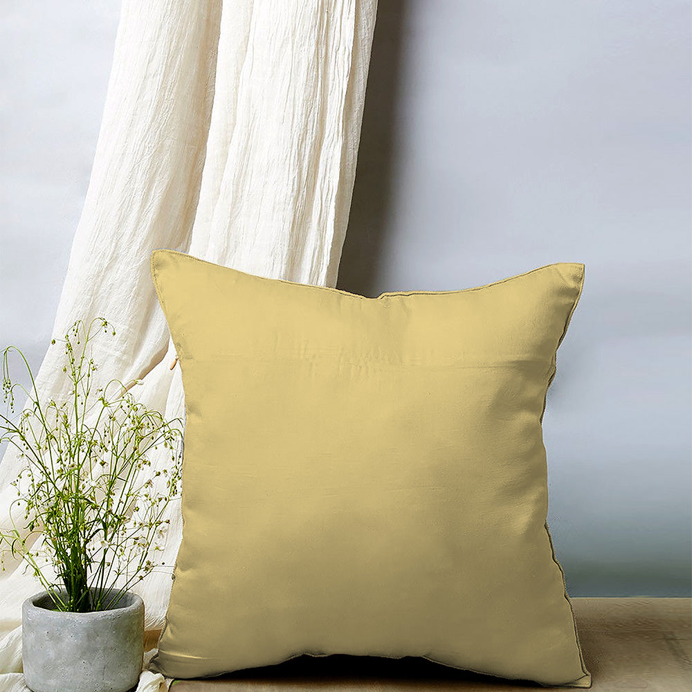 Pale yellow outlet cushion covers