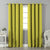 Jacquard Room Darkening Curtains in Laguna Yellow Set Of 2 - (P35)