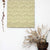 Blossoming Vines Floral Tea Green Satin Roman Blind (DS367B)