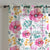 Elegant Floral Print Sheer Semi Transparent Curtain - Set Of 1pc -DS03A1