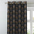 Elegent Indie Print Matt Finish Room Darkening Curtain Set of 2 MTDS406D