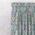Artistic Flourish Indie Mint Blue Heavy Satin Room Darkening Curtains Set Of 1pc - (DS411A)