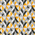 Shape Symphony Geometric Sunshine-Yellow Wallpaper Swatch -(DS416A)