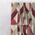Shape Symphony Geometric Maroon Heavy Satin Room Darkening Curtains Set Of 1pc - (DS416B)