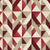 Shape Symphony Geometric Maroon Wallpaper Swatch -(DS416B)