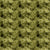 Honeycomb Geometric Olive Heavy Satin Blackout curtains Set Of 2 - (DS422B)