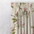 Blooming Vines Floral Soft Pink Heavy Satin Blackout Curtains Set Of 1pc - (DS427B)