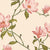 Blooming Vines Floral Soft Pink Heavy Satin Blackout Curtains Set Of 1pc - (DS427B)