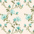 Elegant Floral Print Sheer Semi Transparent Curtain - Set Of 1pc -DS427C