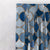 Desert Sands Indie Midnight Blue Heavy Satin Room Darkening Curtains Set Of 1pc - (DS454A)