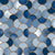 Indie Midnight-Blue Wallpaper Swatch -(DS454A)