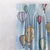 Hot Air Ballons Kids Sky Blue Heavy Satin Blackout Curtains Set Of 1pc - (DS462A)
