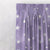 Starry Dreams Kids Deep Purple Heavy Satin Room Darkening Curtains Set Of 2 - (DS463A)