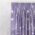 Starry Dreams Kids Deep Purple Heavy Satin Room Darkening Curtains Set Of 1pc - (DS463A)