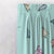 Origami planes Kids Mint Blue Heavy Satin Blackout Curtains Set Of 1pc - (DS464B)