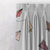 Origami planes Kids Light Grey Heavy Satin Blackout curtains Set Of 2 - (DS464C)