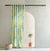 Playful Planets Kids Pastel Green Heavy Satin Room Darkening Curtains Set Of 1pc - (DS465A)