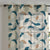 Elegant Floral Print Sheer Semi Transparent Curtain - Set Of 1pc -DS467A1