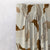 Leafy Drift Floral Mud Brown Heavy Satin Room Darkening Curtains Set Of 1pc - (DS467D)