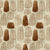 Floral Mud-Brown Wallpaper Swatch -(DS468D)