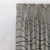 Aqua Swirls Geometric Charcoal Grey Heavy Satin Room Darkening Curtains Set Of 1pc - (DS469B)