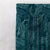 Leafy Silhouette Floral Turquoise Heavy Satin Room Darkening Curtains Set Of 2 - (DS470A)