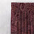 Leafy Silhouette Floral Maroon Heavy Satin Room Darkening Curtains Set Of 1pc - (DS470C)