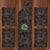 Leaf Tracery Digital Printed Matte Finish Table Runner Set of 5 DS471B