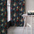 Elegant Floral Print Room Darkening Curtains- Set Of 1pc -DS 473A