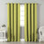 Jacquard Room Darkening Curtains in Flax Yellow Set Of 2 - (P48)