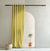 Colorful Knots Indie Yellow Heavy Satin Room Darkening Curtains Set Of 1pc - (DS491A)