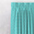 Colorful Knots Indie Teal Heavy Satin Room Darkening Curtains Set Of 1pc - (DS491B)