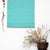Colorful Knots Indie Teal Blue Satin Roman Blind (DS491B)