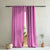 Colorful Knots Indie Hot Pink Heavy Satin Room Darkening Curtains Set Of 2 - (DS491C)