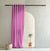 Colorful Knots Indie Hot Pink Heavy Satin Room Darkening Curtains Set Of 1pc - (DS491C)