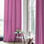 Colorful Knots Indie Hot Pink Heavy Satin Blackout curtains Set Of 2 - (DS491C)