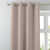 Colorful Knots Indie Rose Beige Heavy Satin Room Darkening Curtains Set Of 1pc - (DS491D)
