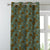 Elegant Floral Print Room Darkening Curtains- Set Of 1pc - DS495A