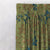 Floral Poetry Floral Olive Green Heavy Satin Room Darkening Curtains Set Of 1pc - (DS498A)