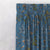 Floral Poetry Floral Oxford Blue Heavy Satin Room Darkening Curtains Set Of 2 - (DS498B)