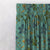Floral Poetry Floral Turquoise Heavy Satin Room Darkening Curtains Set Of 1pc - (DS498C)