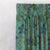 Floral Poetry Floral Turquoise Heavy Satin Blackout curtains Set Of 2 - (DS498C)