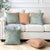 Petal Mirage Combination Blue Cushion Covers  - (500CP1002)