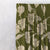 Botanic Bouquet Floral Olive Green Heavy Satin Room Darkening Curtains Set Of 1pc - (DS509D)